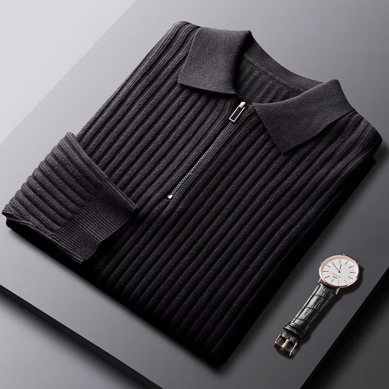 Pull Blanc Zippé Élégant – Style Chic et Moderne