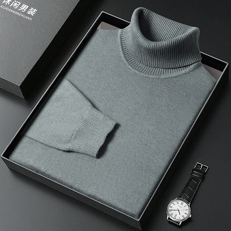 Pull Col Roulé Homme – Élégance et Confort Haut de Gamme