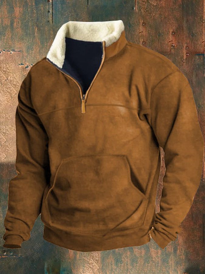 Pull Western à Motifs Ethniques