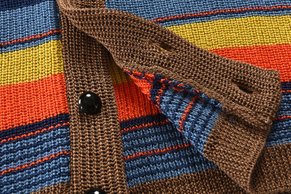 Gilet Tricoté en Maille Douce – Confort & Originalité