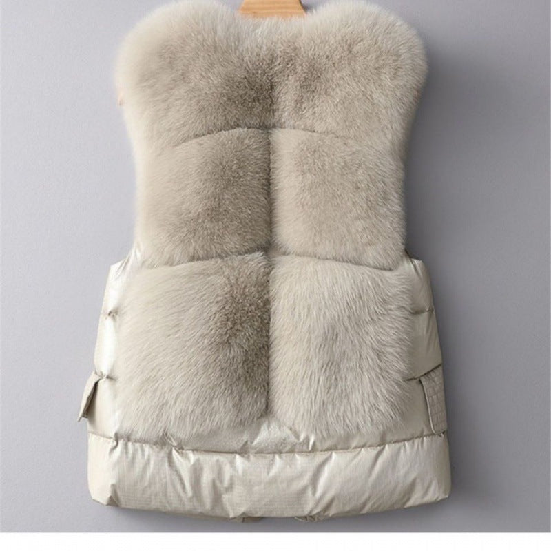 Gilet Sans Manches en Fausse Fourrure – Élégance & Confort Hivernal