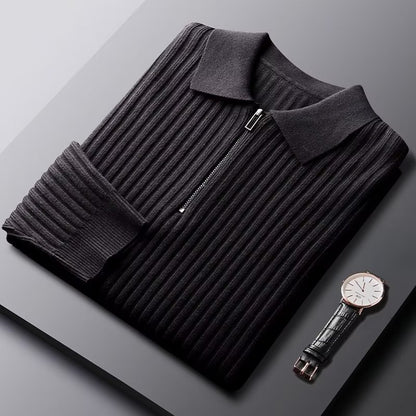 Pull Blanc Zippé Élégant – Style Chic et Moderne