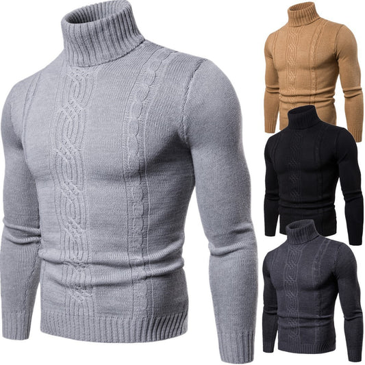 Pull Col Roulé Homme – Style Chic et Intemporel