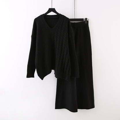 Ensemble en maille douce – Élégance et confort garanti