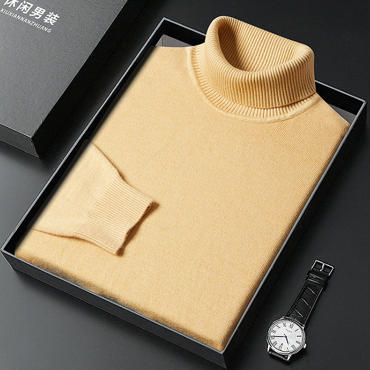 Pull Col Roulé Homme – Élégance et Confort Haut de Gamme