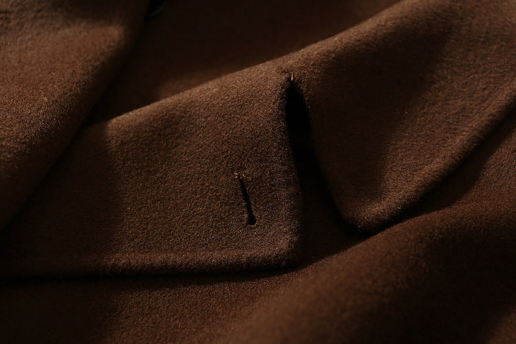 Manteau Long en Laine – Élégance Classique & Confort Hivernal