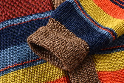 Gilet Tricoté en Maille Douce – Confort & Originalité