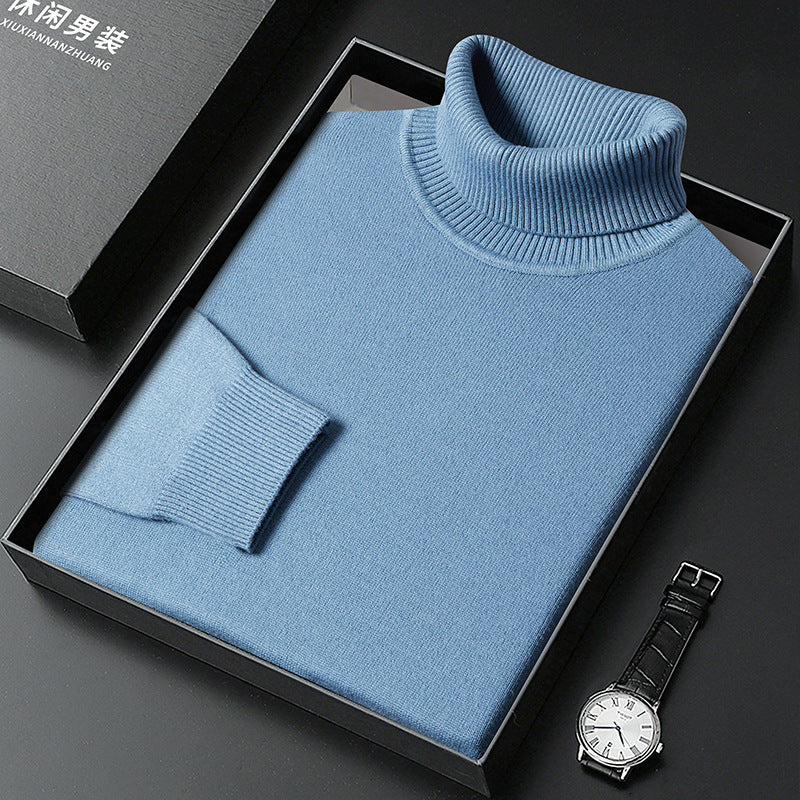 Pull Col Roulé Homme – Élégance et Confort Haut de Gamme