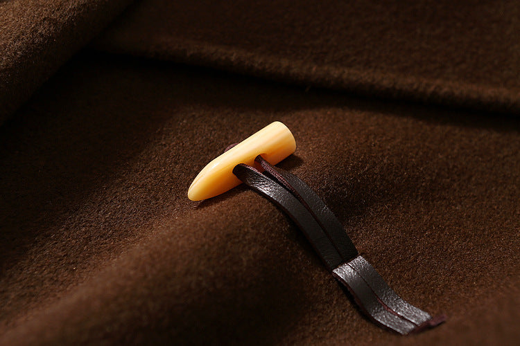 Manteau Long en Laine – Élégance Classique & Confort Hivernal